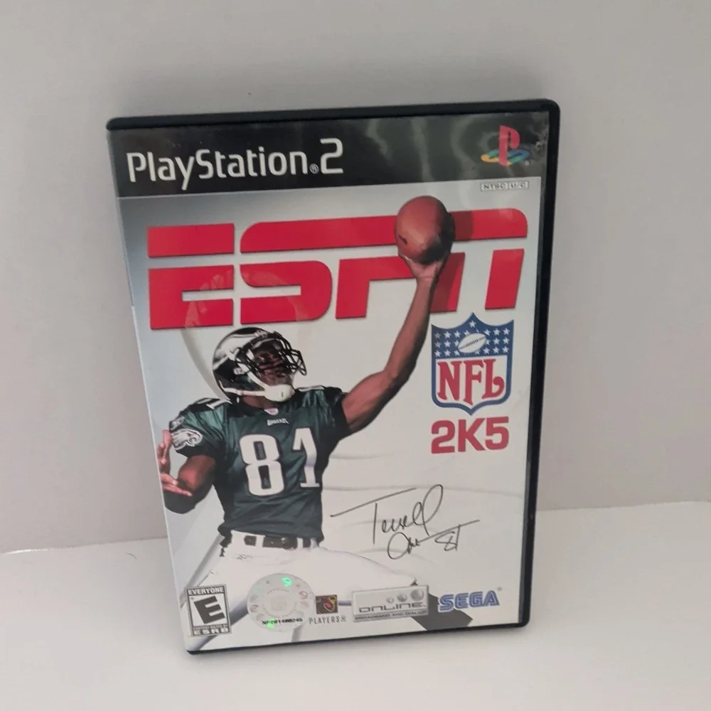 ESPN NFL 2K5 Sony PlayStation 2 PS2 Complete With Manual CIB Sega Sports